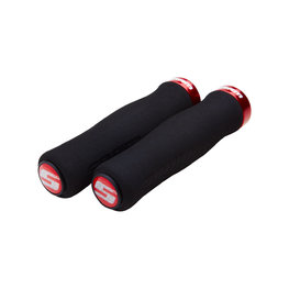SRAM grip-uri - LOCKING GRIPS 129 mm - negru/roșu