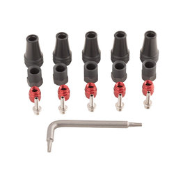 SRAM set de șuruburi - DISC BRAKE HOSE FITTING KIT - negru