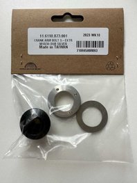 SRAM trusă pentru reparații - CRANK ARM BOLT KIT SELF-EXTRACTING M18/M30 DUB - negru