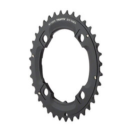 SRAM foaie - MTB 36T 104 S1 49 CHAINLINE AL5 2X10 LONG PIN BLAST - negru