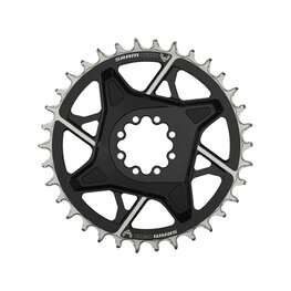 SRAM foaie - T-TYPE 34T 3mm - argintiu/negru