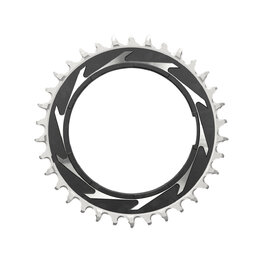 SRAM foaie - T-TYPE 34T 3mm - argintiu/negru