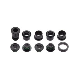 SRAM set de șuruburi - CHAINRING BOLT KIT 5X2 M8.5X7 / M8.5X5 - negru