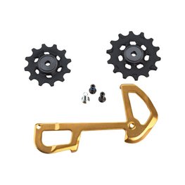 SRAM rotițe schimbător - PULLEYS XX1 EAGLE 12 SPEED X-SYNC - negru/auriu