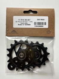 SRAM rotițe schimbător - PULLEYS XX T-TYPE EAGLE AXS - negru