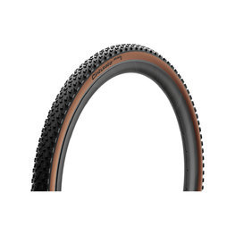 PIRELLI anvelopă - CINTURATO GRAVEL S CLASSIC TECHWALL 45 - 622 60 tpi - maro/negru