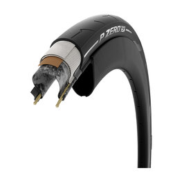 PIRELLI anvelopă - P ZERO RACE TLR COLOUR EDITION SPEEDCORE 26-622 120 tpi - negru