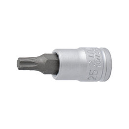 UNIOR cap - TORX 1/4", TX 25 - argintiu