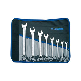 UNIOR set de chei - SET OF WRENCHES  - argintiu