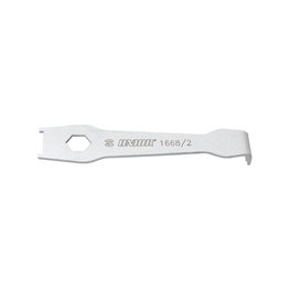 UNIOR cheie - CHAINRING NUT WRENCH - argintiu