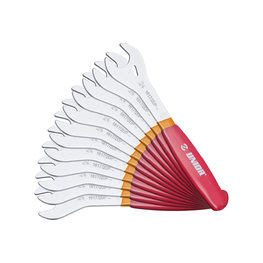 UNIOR set de chei - CONE WRENCH SET 13 - 28 / 12 - roșu