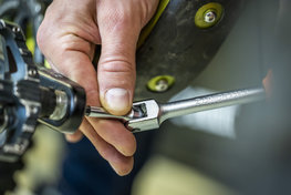 UNIOR cheie - TORQUE WRENCH - argintiu