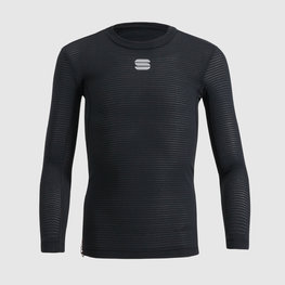 SPORTFUL Tricou de ciclism cu mânecă lungă - TD MID - negru