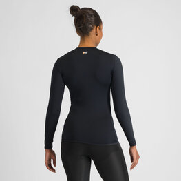 SPORTFUL Tricou de ciclism cu mânecă lungă - LIGHT - negru