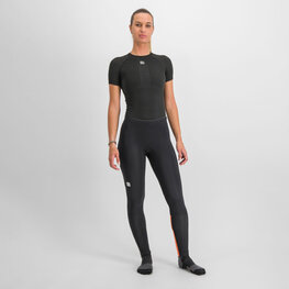 SPORTFUL colanți - CARDIO TECH PROTECTED W - negru/portocaliu