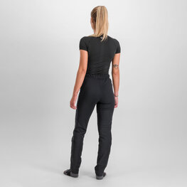 SPORTFUL Pantaloni de ciclism lungi fără bretele - SQUADRA - negru