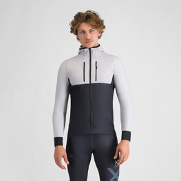 SPORTFUL Jachetă rezistentă la vânt de ciclism - CARDIO - gri/negru