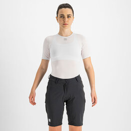 SPORTFUL Pantaloni scurți de ciclism fără bretele - GIARA - negru