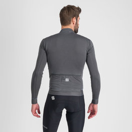 SPORTFUL Tricou de cilism pentru iarnă cu mânecă lungă - MONOCROM THERMAL - antracit