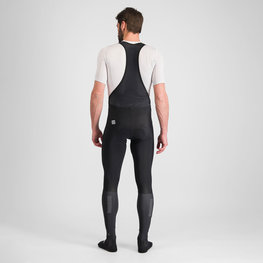 SPORTFUL Pantaloni de ciclism lungi cu bretele - TOTAL COMFORT - negru