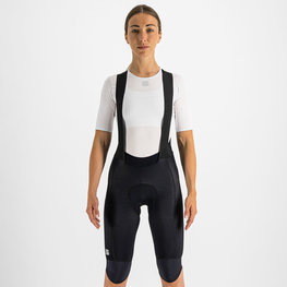 SPORTFUL Pantaloni scurți de ciclism cu bretele - BODYFIT PRO THERMAL - negru