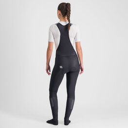 SPORTFUL Pantaloni de ciclism lungi cu bretele - TOTAL COMFORT W - negru