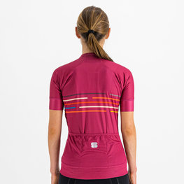 SPORTFUL Tricou de ciclism cu mânecă scurtă - VELODROME - ciclamen