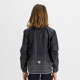 SPORTFUL Jachetă rezistentă la vânt de ciclism - KID REFLEX - negru