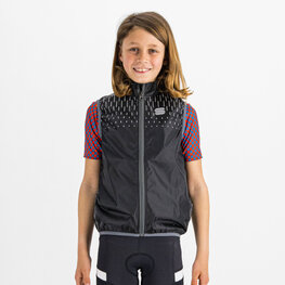 SPORTFUL Vestă de ciclism - KID REFLEX - negru