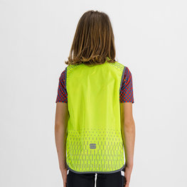 SPORTFUL Vestă de ciclism - KID REFLEX - galben