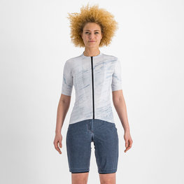 SPORTFUL Pantaloni scurți de ciclism fără bretele - GIARA - albastru