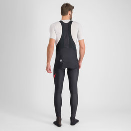 SPORTFUL Pantaloni de ciclism lungi cu bretele - FIANDRE - negru