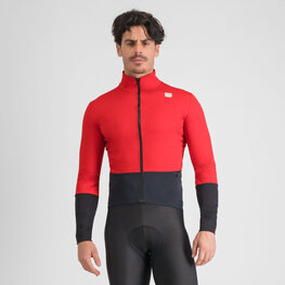 SPORTFUL Jachetă termoizolantă de ciclism - TOTAL COMFORT - roșu/negru