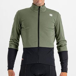 SPORTFUL Jachetă rezistentă la vânt de ciclism - TOTAL COMFORT - verde/negru
