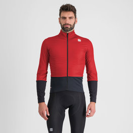 SPORTFUL Jachetă rezistentă la vânt de ciclism - TOTAL COMFORT - roșu/negru