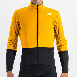 SPORTFUL Jachetă rezistentă la vânt de ciclism - TOTAL COMFORT - galben/negru