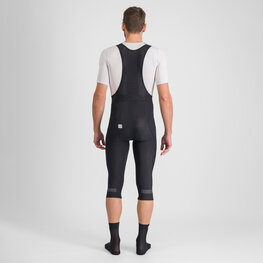 SPORTFUL Pantaloni de ciclism 3/4 cu bretele - NEO - negru