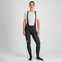 SPORTFUL Pantaloni de ciclism lungi cu bretele - NEO - negru