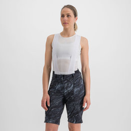 SPORTFUL Pantaloni scurți de ciclism fără bretele - CLIFF GIARA - negru