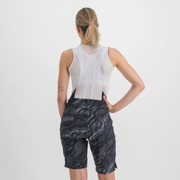 SPORTFUL Pantaloni scurți de ciclism fără bretele - CLIFF GIARA - negru