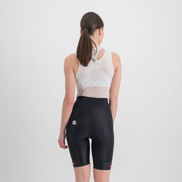 SPORTFUL Pantaloni scurți de ciclism fără bretele - NEO - negru/roșu