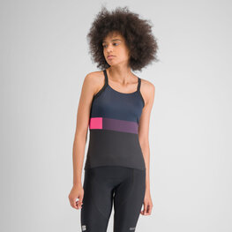 SPORTFUL Maiou de ciclism - SNAP W - negru/albastru