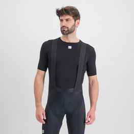SPORTFUL Tricou de ciclism cu mânecă scurtă - MERINO LAYER - negru