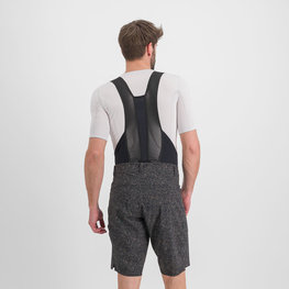 SPORTFUL Pantaloni scurți de ciclism fără bretele - SKY RIDER GIARA - negru