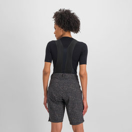 SPORTFUL Pantaloni scurți de ciclism fără bretele - SKY RIDER GIARA - negru