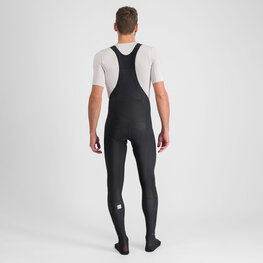 SPORTFUL Pantaloni de ciclism lungi cu bretele - BODYFIT PRO - negru