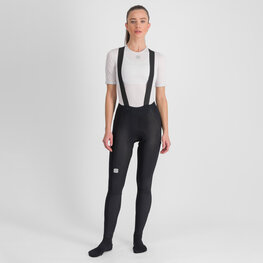 SPORTFUL Pantaloni de ciclism lungi cu bretele - SUPERGIARA W - negru