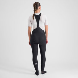 SPORTFUL Pantaloni de ciclism lungi cu bretele - BODYFIT PRO - negru