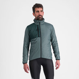 SPORTFUL Jachetă termoizolantă de ciclism - SUPERGIARA PUFFY - verde