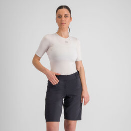 SPORTFUL Pantaloni scurți de ciclism fără bretele - SUPERGIARA - negru